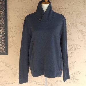 Ted Baker - Charcoal Gray Funnel Neck Jumper